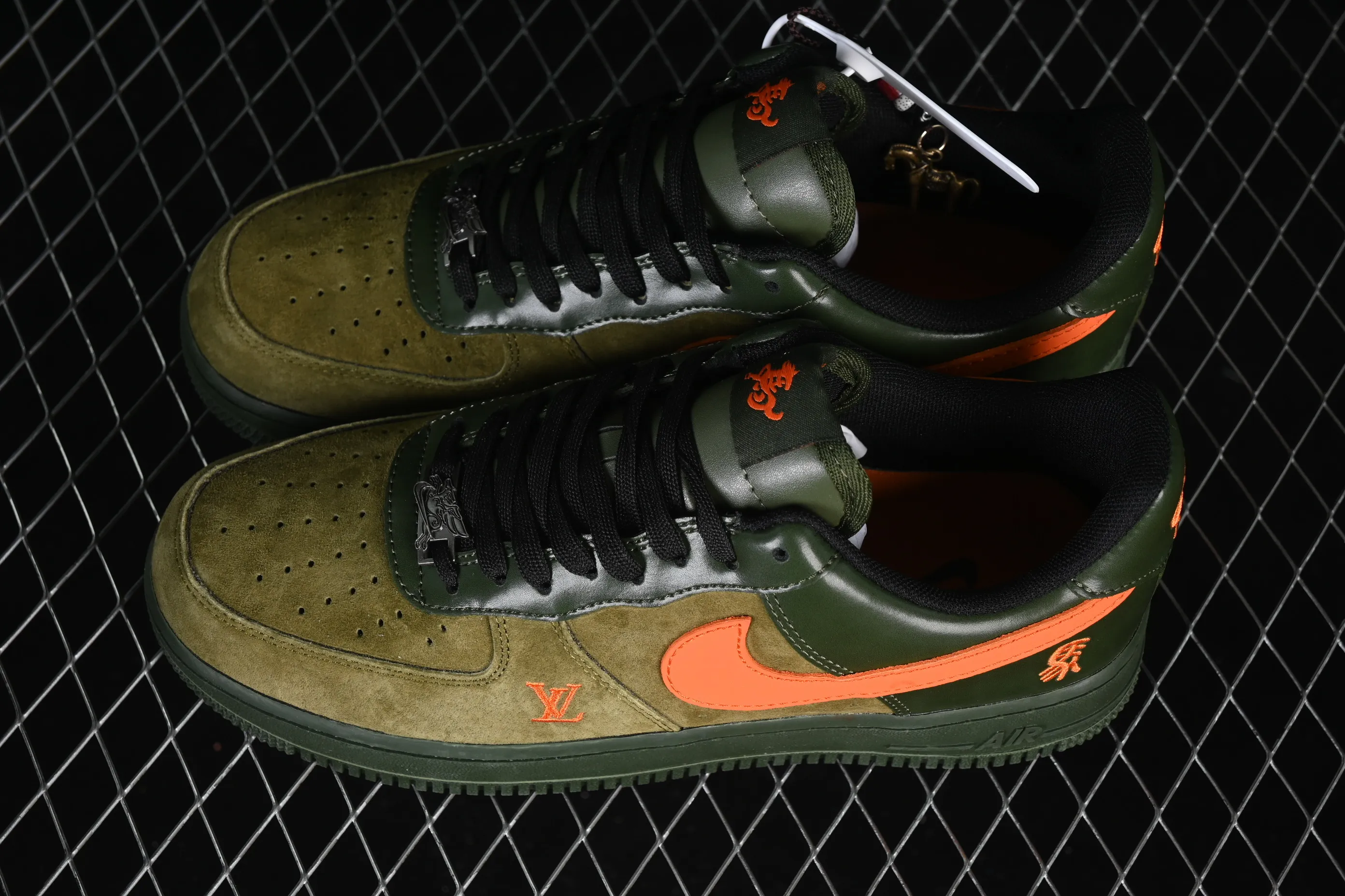 All Categories Nk Air Force 1 Air Force Series Nk Air Force 1 Low Air Force Low Nike Air Force 1'07 Low Year of the Horse Limited Military Green Orange Star Air Force One Low Casual Shoes XY9025-010